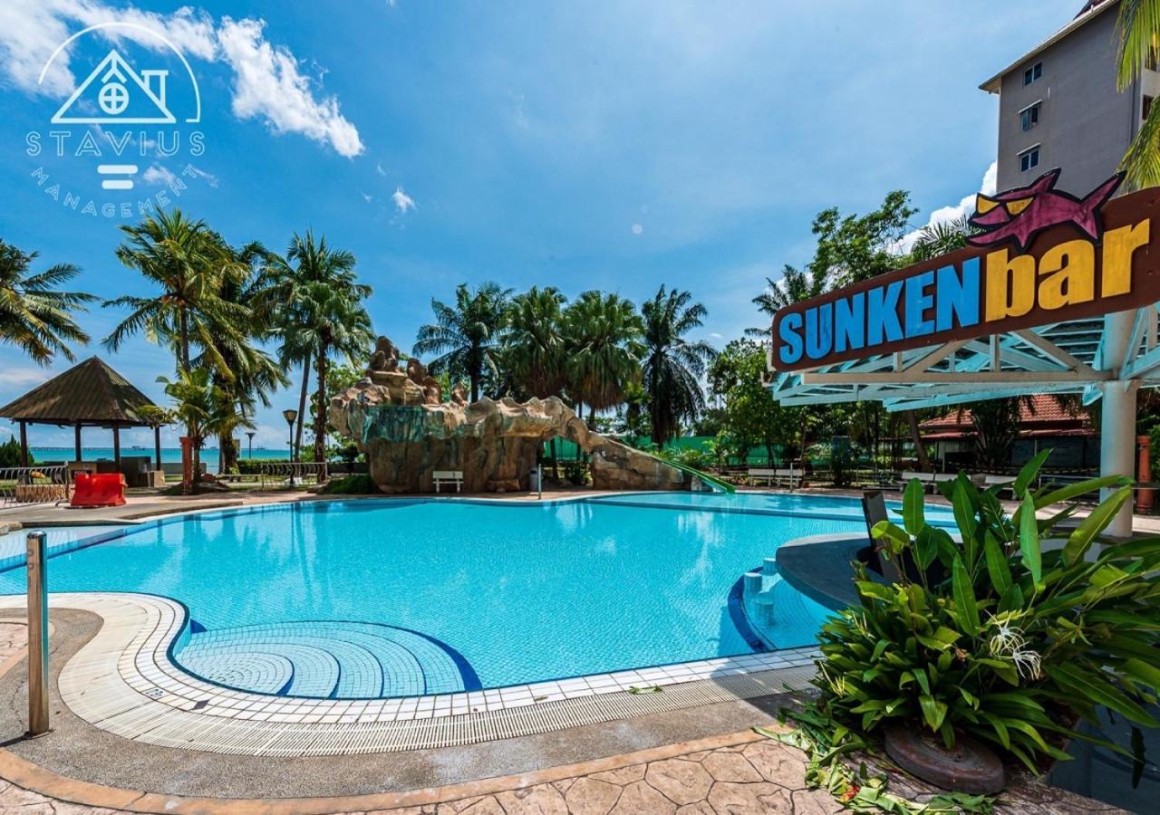 Port Dickson 6Pax 2Br Glory Beach Resort Seaview Eksteriør billede